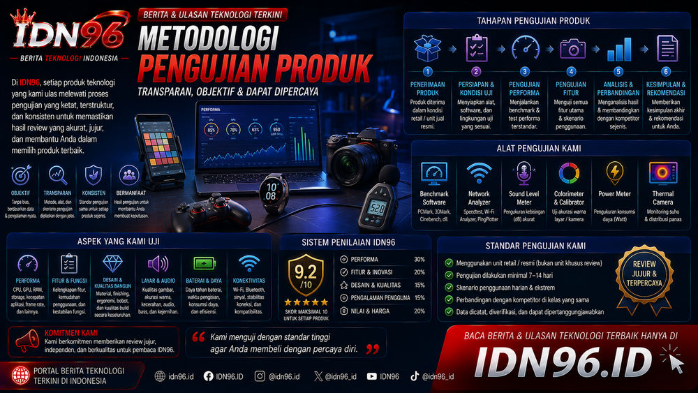 Perangkat diuji pada kondisi nyata dengan pencatatan suhu dan konsumsi daya
