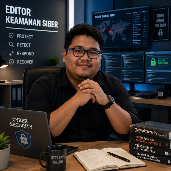 Potret Dian Eko Nasution, Editor Keamanan Siber IDN96