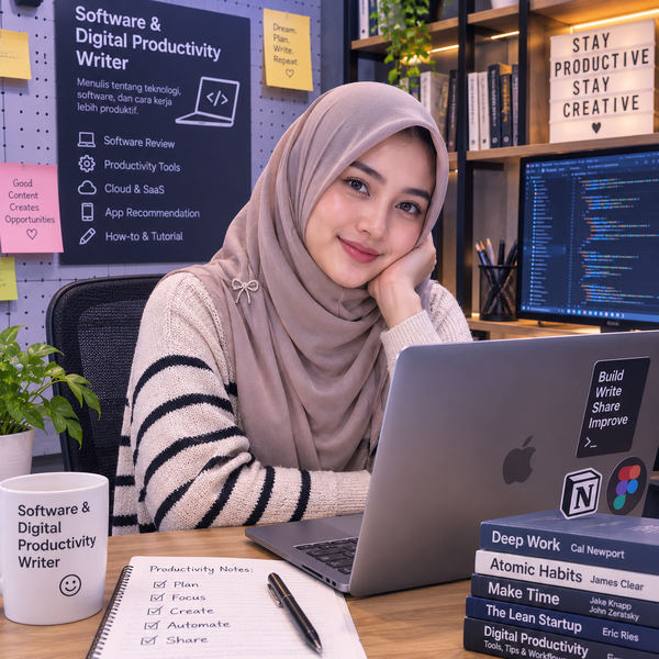 Potret Putri Grahadi, Software & Digital Productivity Writer IDN96
